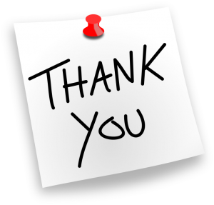giving thanks