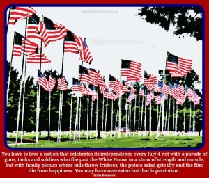 July 4th, Erma Bombeck quote