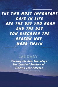 Finding your purpose. healthyspiritualtiy.org