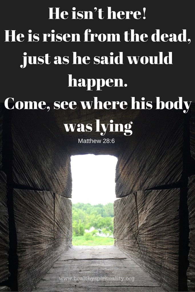 He is risen!