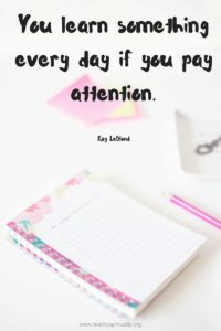 monthly musings
