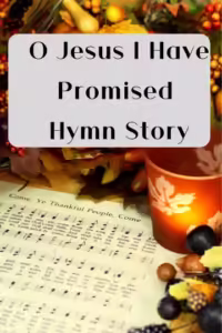 Jesus I have promised