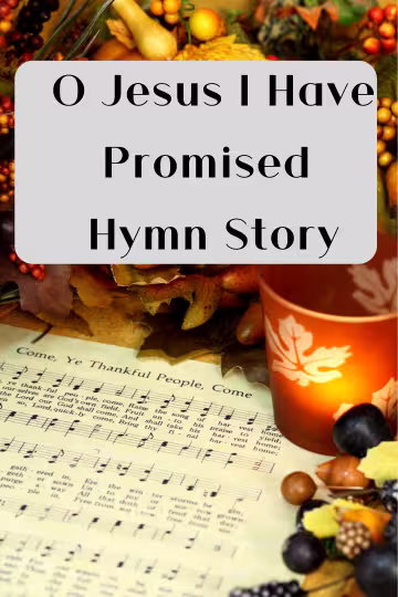Jesus I have promised