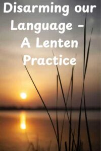 disarming our language