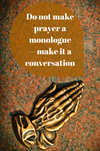 dialogue prayer