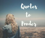 Quotes To Ponder | Healthy Spirituality